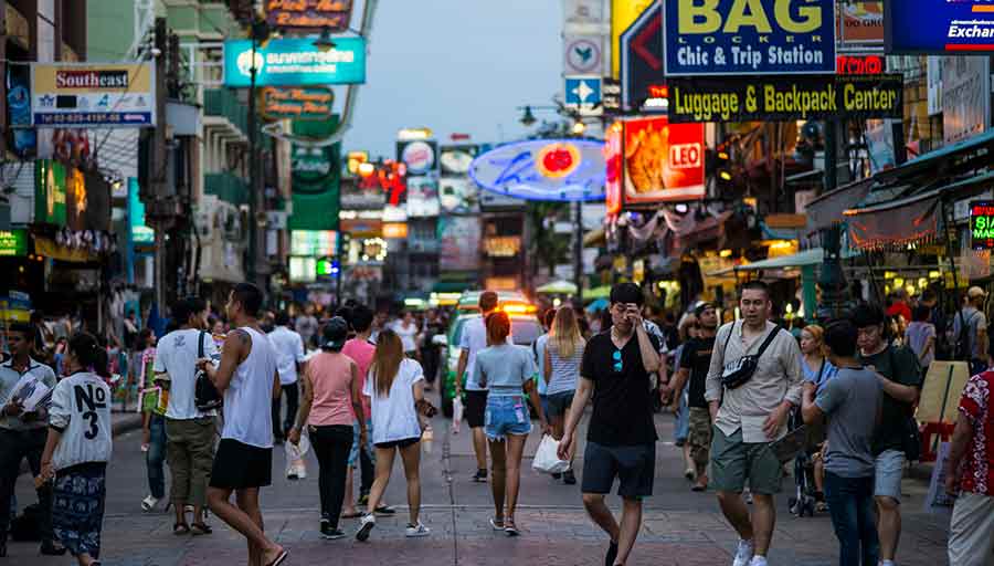 A stolen camera in Bangkok, Thailand